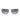 Vogue Occhiali da Sole VO4346S 51874L Gunmetal Spazzolato/Blu Sfumato Grigio Uomo
