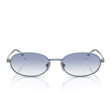 Vogue Occhiali da Sole VO4353S 521419 Azzurro Trasparente Sfumato Azzurro Donna