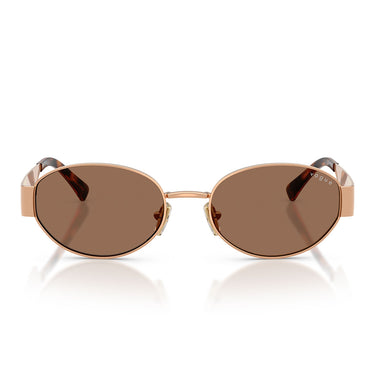 Vogue Occhiali da Sole VO4362S 515273 Oro Rosé Marrone Scuro Donna