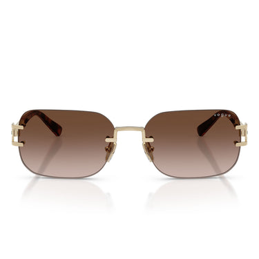 Vogue Occhiali da Sole VO4367SB 848 13 Oro Pallido Marrone Sfumato Donna