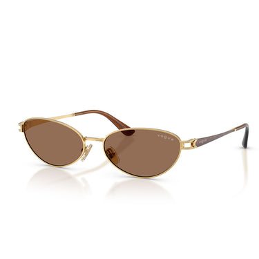 Vogue Occhiali da Sole VO4369S 280 73 Oro Marrone Scuro Donna 2