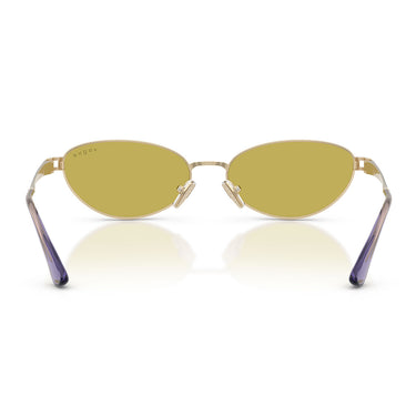 Vogue Occhiali da Sole VO4369S 848 82 Oro Pallido Verde Oliva Donna 4