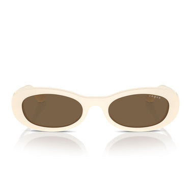 Vogue Occhiali da Sole VO5582S 316773 Full Ivory Marrone Scuro Donna