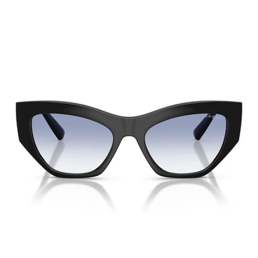 Vogue Occhiali da Sole VO5607S W44 19 Nero Trasparente Sfumato Azzurro Donna