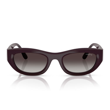 Vogue Occhiali da Sole VO5616S 24268G Bordeaux Full Grigio Sfumato Donna