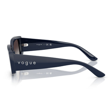 Vogue Occhiali da Sole VO5642SU 32408G Blu Pieno Grigio Sfumato Donna 3