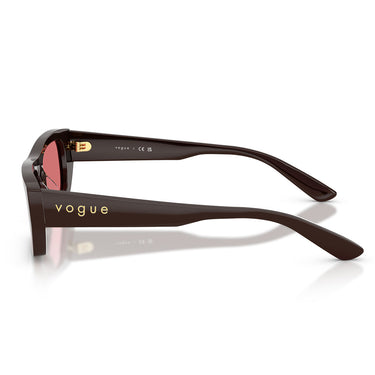 Vogue Occhiali da Sole VO5657SU 324275 Marrone/Rosso Donna 2