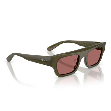 Vogue Occhiali da Sole VO5694SU 328869 Verde Oliva/Violetto Scuro Donna 4