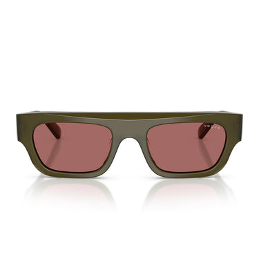 Vogue Occhiali da Sole VO5694SU 328869 Verde Oliva/Violetto Scuro Donna