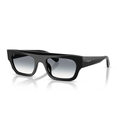 Vogue Occhiali da Sole VO5694SU W44/79 Nero/Trasparente Sfumato Blu Donna 1