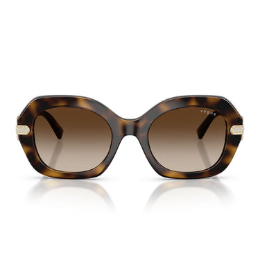 Vogue Occhiali da Sole VO5706SB W65613 Marrone Scuro Marrone Sfumato Donna