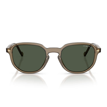 Vogue Occhiali da Sole VO5707S 32939A Marrone Trasparente Verde Scuro Uomo Polarizzati