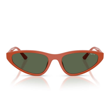 Vogue Occhiali da Sole VO5726SU 331071 Arancione Pieno Verde Scuro Donna