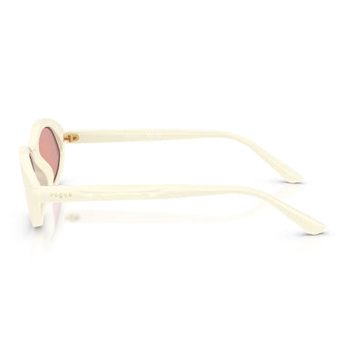 Vogue Occhiali da Sole VO5727SU 32397J Crema Pieno Arancione Specchiato Oro Rosa Donna 3
