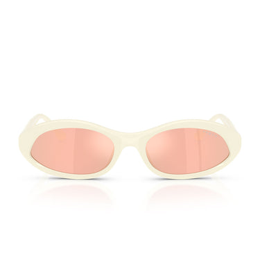 Vogue Occhiali da Sole VO5727SU 32397J Crema Pieno Arancione Specchiato Oro Rosa Donna