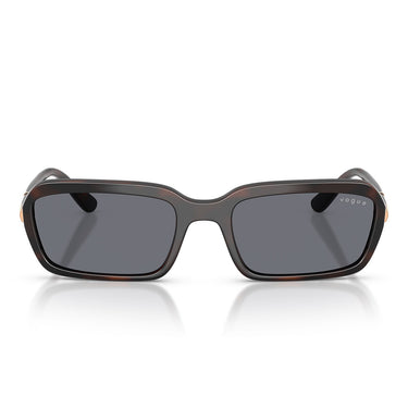 Vogue Occhiali da Sole VO5744S 2386 1 Marrone Violetto Scuro Grigio Donna