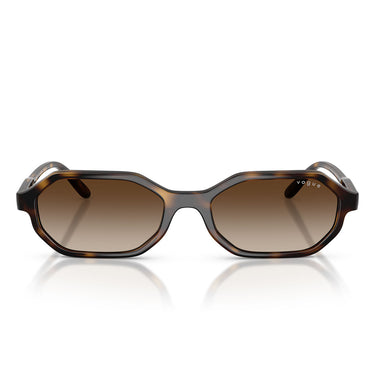 Vogue Occhiali da Sole VO5749S W65613 Marrone Scuro Marrone Sfumato Donna
