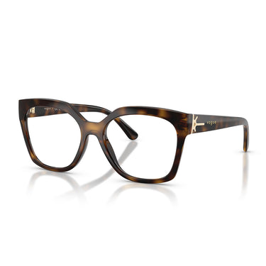 Vogue Occhiali da Vista VO5691 W656 Marrone Scuro Trasparente Donna 2