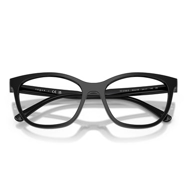 Vogue Occhiali da Vista VO5746S W44/1W Nero/Trasparente con Clip Donna 6