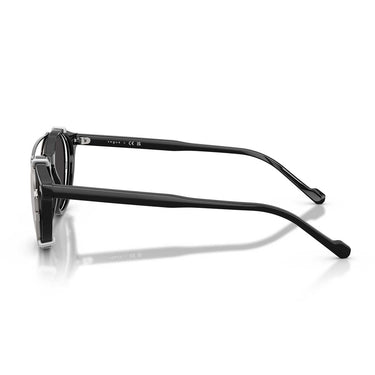 Vogue Occhiali da Vista VO5751S W44/1W Nero/Trasparente con Clip Grigio Uomo 3