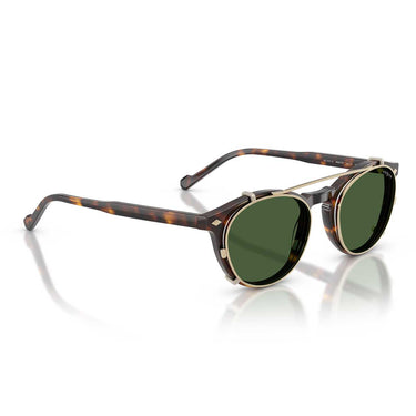 Vogue Occhiali da Vista VO5751S W6561W Marrone Scuro/Trasparente con Clip Verde Uomo 6