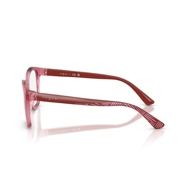 Vogue Occhiali da Vista VY2045 3065 Viola Rosso Trasparente Trasparente Bambini 3