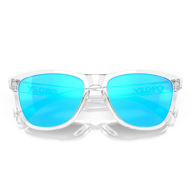 oakley Occhiali da Sole OO9013 9013D0 Frogskins Trasparente-Azzurro Unisex 3