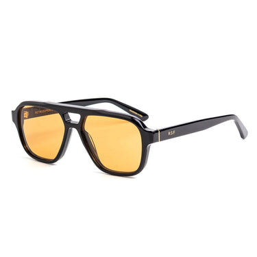 RetroSuperFuture Occhiali da Sole Maneval Refined G5U Nero/Arancione Unisex 2