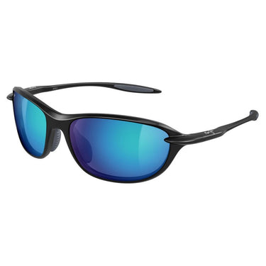 Maui Jim Occhiali da Sole HO'OKIPA ULTRA R B339-02A MJ0339S 002 Nero Opaco/Blu Hawaii Unisex Polarizzati 2