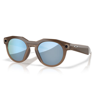 Oakley Okulary Przeciwsłoneczne OW8002 800206 Meta HSTN Brązowy Dym/Prizm Deep Water Unisex Polaryzowane 2