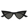 Alexander McQueen Occhiali da Sole AM0518S 002 Nero Grigio Donna 