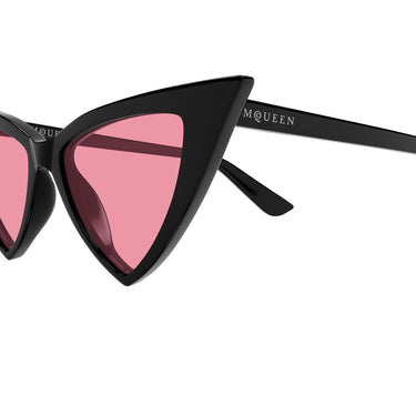 Alexander McQueen Occhiali da Sole AM0518S 003 Nero Rosa Donna 3