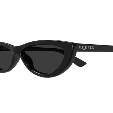 Alexander McQueen Occhiali da Sole AM0535S 001 Nero Grigio Donna 3