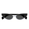 Alexander McQueen Occhiali da Sole AM0544S 004 Nero/Grigio Donna