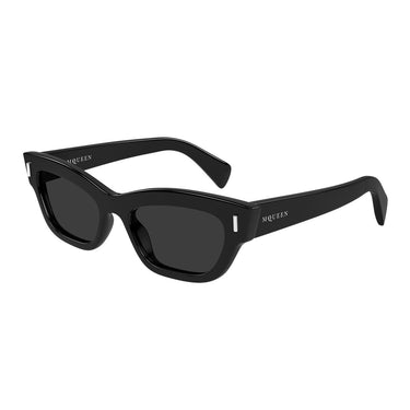 Alexander McQueen Occhiali da Sole AM0548S 001 Nero Grigio Donna  2