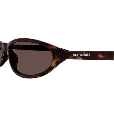 Balenciaga Occhiali da Sole BB0007S 013 Havana/Marrone Unisex