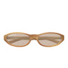 Balenciaga Occhiali da Sole BB0007S 017 Marrone/Marrone Unisex
