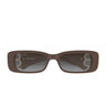 Balenciaga Occhiali da Sole BB0096S 029 Marrone/Grigio Fumo Unisex