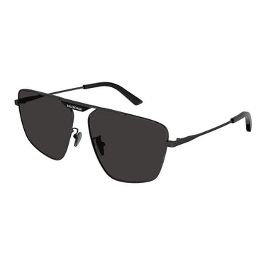 Balenciaga Occhiali da Sole BB0246SA 001 Grigio Grigio Uomo 2