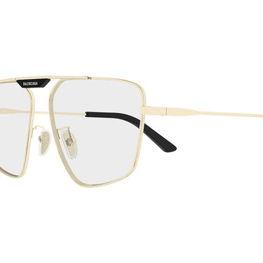 Balenciaga Occhiali da Sole BB0246SA 007 Oro/Grigio Uomo 3