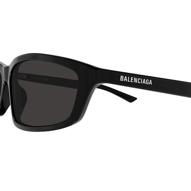 Balenciaga Occhiali da Sole BB0401S 001 Nero/Grigio Unisex 3