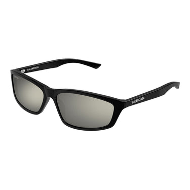 Balenciaga Occhiali da Sole BB0401S 002 Nero/Bianco Unisex 2