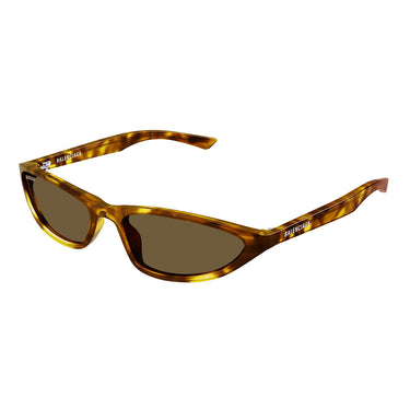 Balenciaga Occhiali da Sole BB0402S 003 Havana/Marrone Donna 2