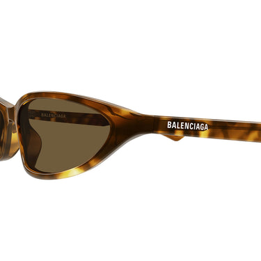Balenciaga Occhiali da Sole BB0402S 003 Havana/Marrone Donna 3