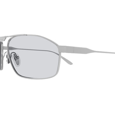 Balenciaga Sunglasses BB0416S 004 Silver Gray Men 3