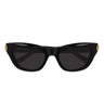 Balenciaga Sunglasses BB0430S 001 Black Gray Women