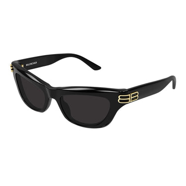 Balenciaga Sunglasses BB0430S 001 Black Gray Women 2