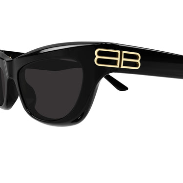 Balenciaga Sunglasses BB0430S 001 Black Gray Women 3