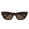 Balenciaga Sunglasses BB0430S 002 Brown Brown Women