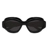 Balenciaga Occhiali da Sole BB0456S 001 Nero Grigio Unisex